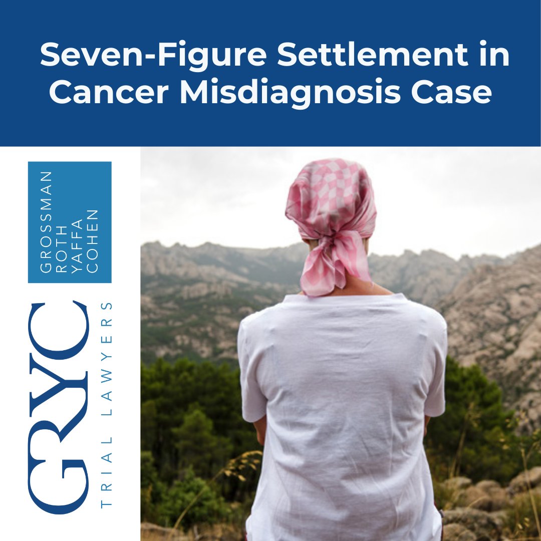 GRYC's pursuit of justice resulted in a seven-figure settlement for a client whose cancer went undiagnosed. 

If you or a loved one have suffered due to a cancer misdiagnosis contact our experienced team to schedule a free consultation.
 
hubs.ly/Q02MyMZ90