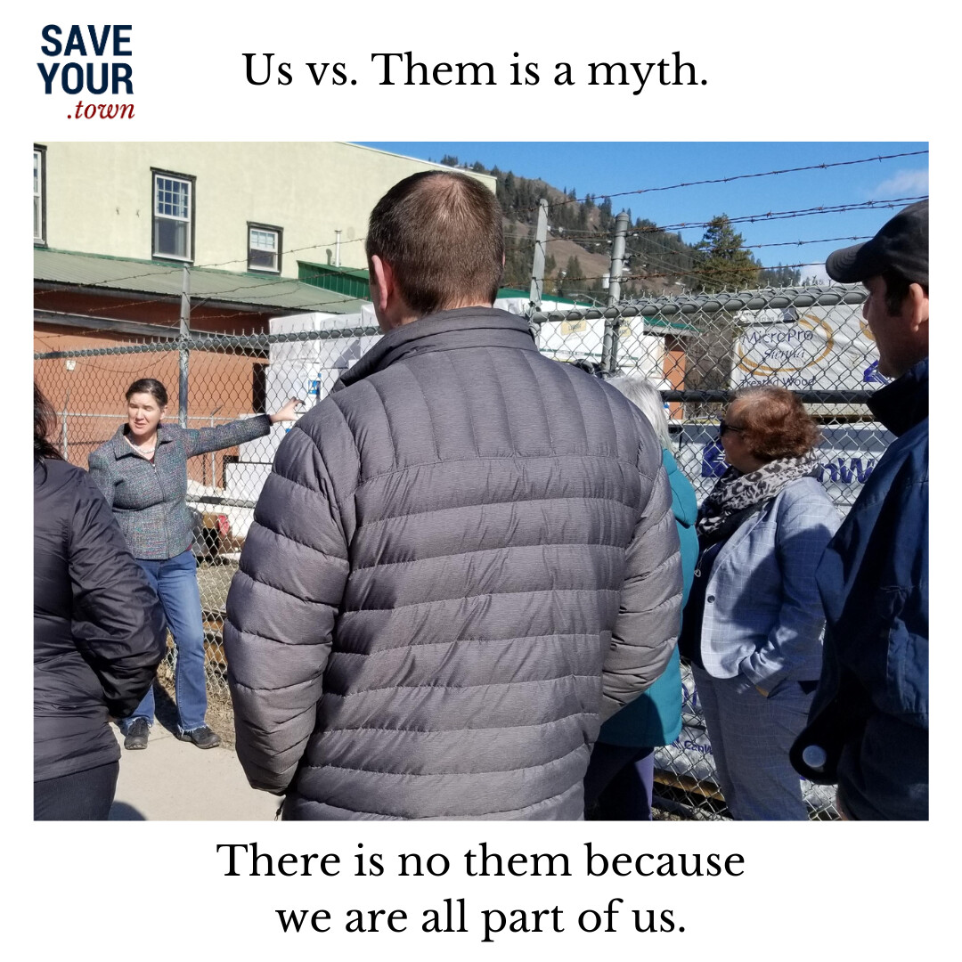 We are all in this together. Regardless of class, race, politics, or religion, we all want to love the town we live in. #SaveYourTown #CommunityTies #WeAreUs