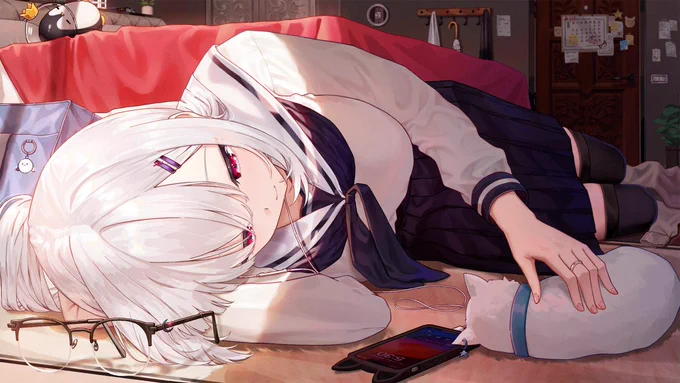  祝厄倫蒂兒二周年快樂 感謝  與 #守靈幫 二周年賀圖委託 ,希望大家喜歡#DearArt #Restiart #RSD2 #D2周年大快樂 