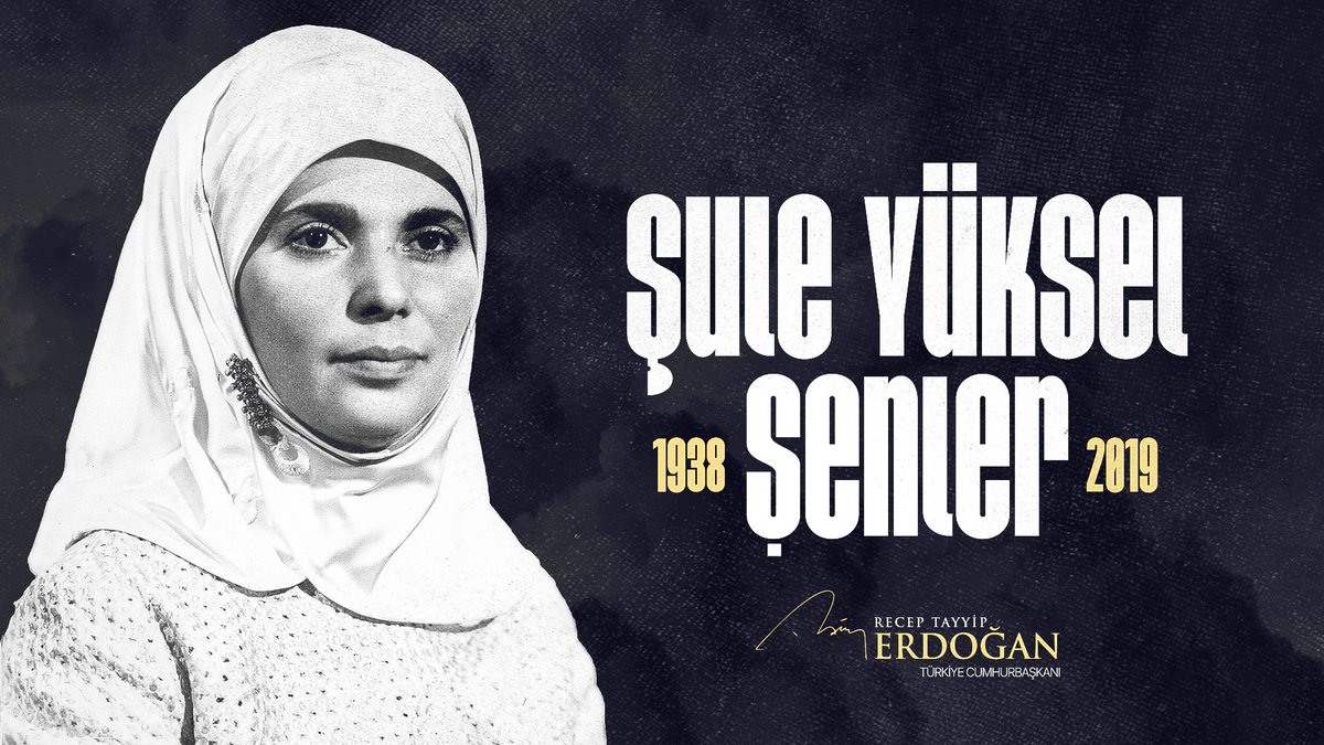 Ömrünü aklıselim, kalbiselim, zevkiselim nesiller yetiştirmeye adayan; eserleriyle, mücadele ve imtihanla geçen hayatıyla pek çok gence ilham veren, cesaret aşılayan Şule Yüksel Şenler Hanımefendi’yi ebedî âleme irtihalinin 5’inci yıl dönümünde rahmetle yâd ediyorum.