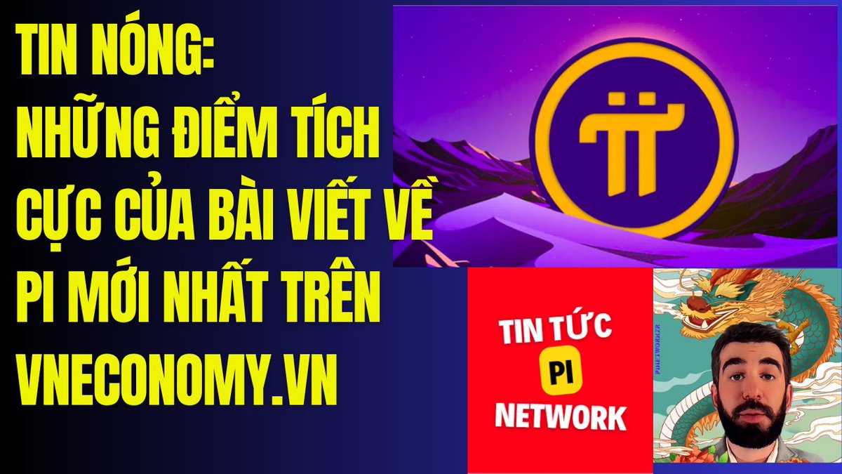thethanh87's tweet photo. Tin nóng: Phân Tích Sâu Tiềm Năng Pi Network: Sẵn Sàng Chuyển Đổi Token Pi Sang Tiền Pháp Định? Mời bạn xem video ngay và luôn : https://t.co/RKExdzU7Nl
#PiNetwork, #TokenPi, #PhânTíchTiềnĐiệnTử, #ChuyểnĐổiToken, #Blockchain, #KYC,, #PiCoin, #PiNetworkViệtNam https://t.co/kHtqbVxLlh