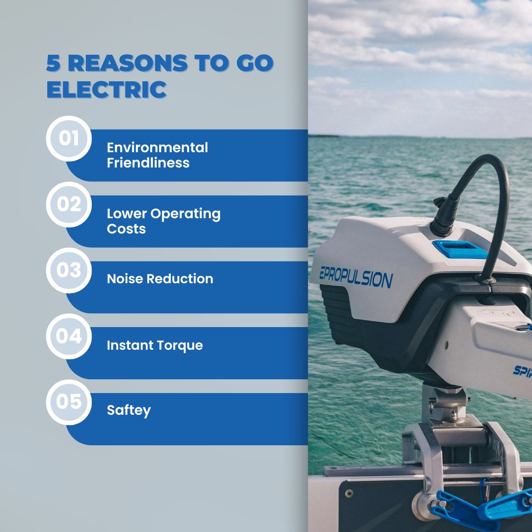 Everyone has different priorities when it comes to choosing a marine engine but for many reasons NOW is the time to go electric and install an ePropulsion motor.
