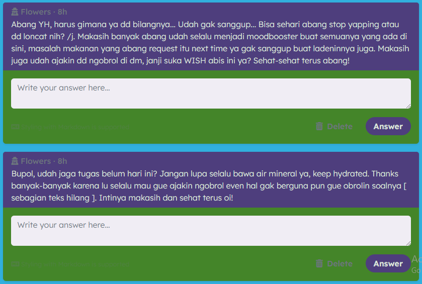 LovelornPhrita's tweet photo. 1. DD @FlowerMokaa CIEE dikasih salam nihh
2. @FlowerMinjii nyang manesih jeongwoo nya??
3. BU POLWANN ada salam /hormat/ @FlowerAisa 
4. JIAKH ada juga salam @FlowerYounghun 
5. JIAKH ADA YANG MARAH GA?? @FlowerKyuging 
6. FLOWERENHA MANDI DAH SUMPAH @FlowerLHeeseung https://t.co/0UYxLWNP0C