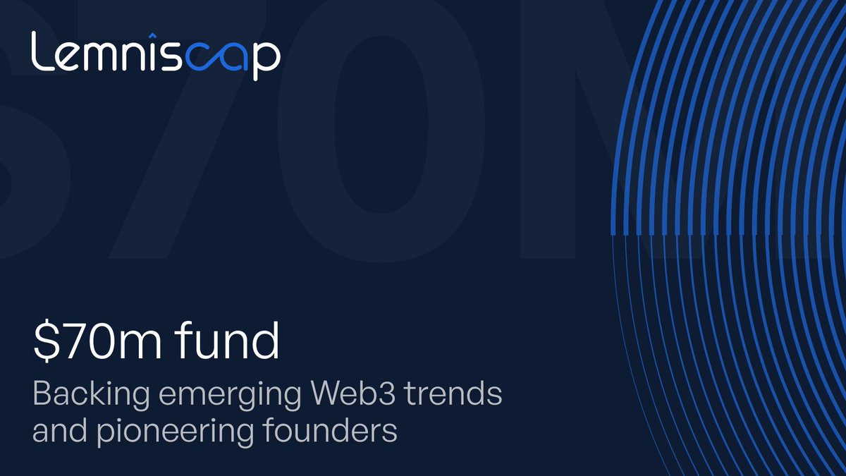 1/7 We're thrilled to announce the launch of our new $70M fund to support early-stage Web3 projects tackling pre-trend narratives &amp; up-and-coming markets.