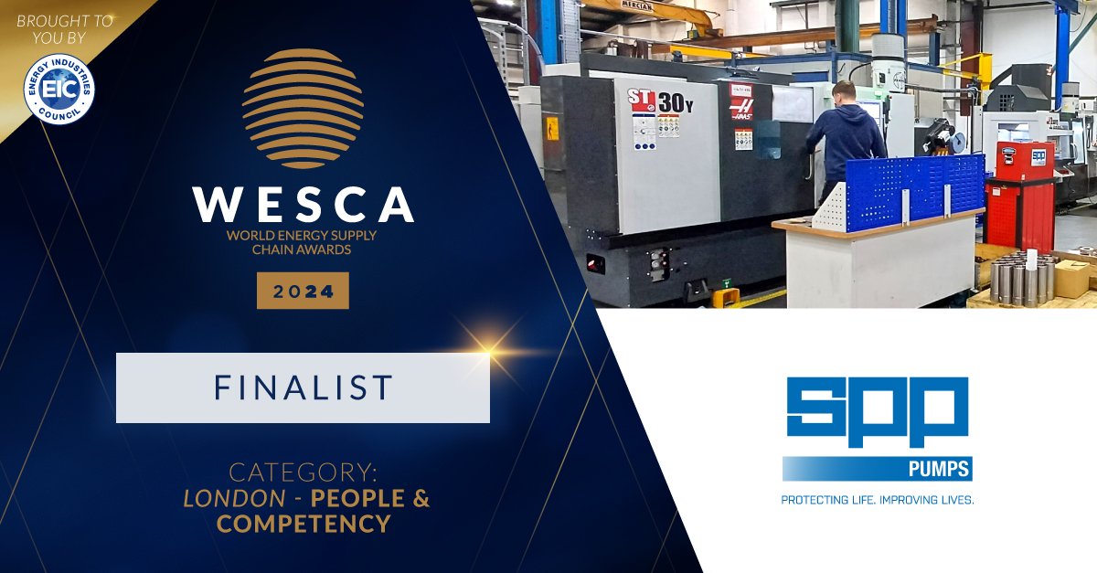 spppumps's tweet photo. The suspense is growing! It is an honour to be a finalist for the EIC’s National Awards 2024. Category: People & Competency. We based our entry on our highly successful Future Cell: ‘Investing in the next generation to futureproof our business’
#spppump #awards #engineering https://t.co/qSlImBWs1d