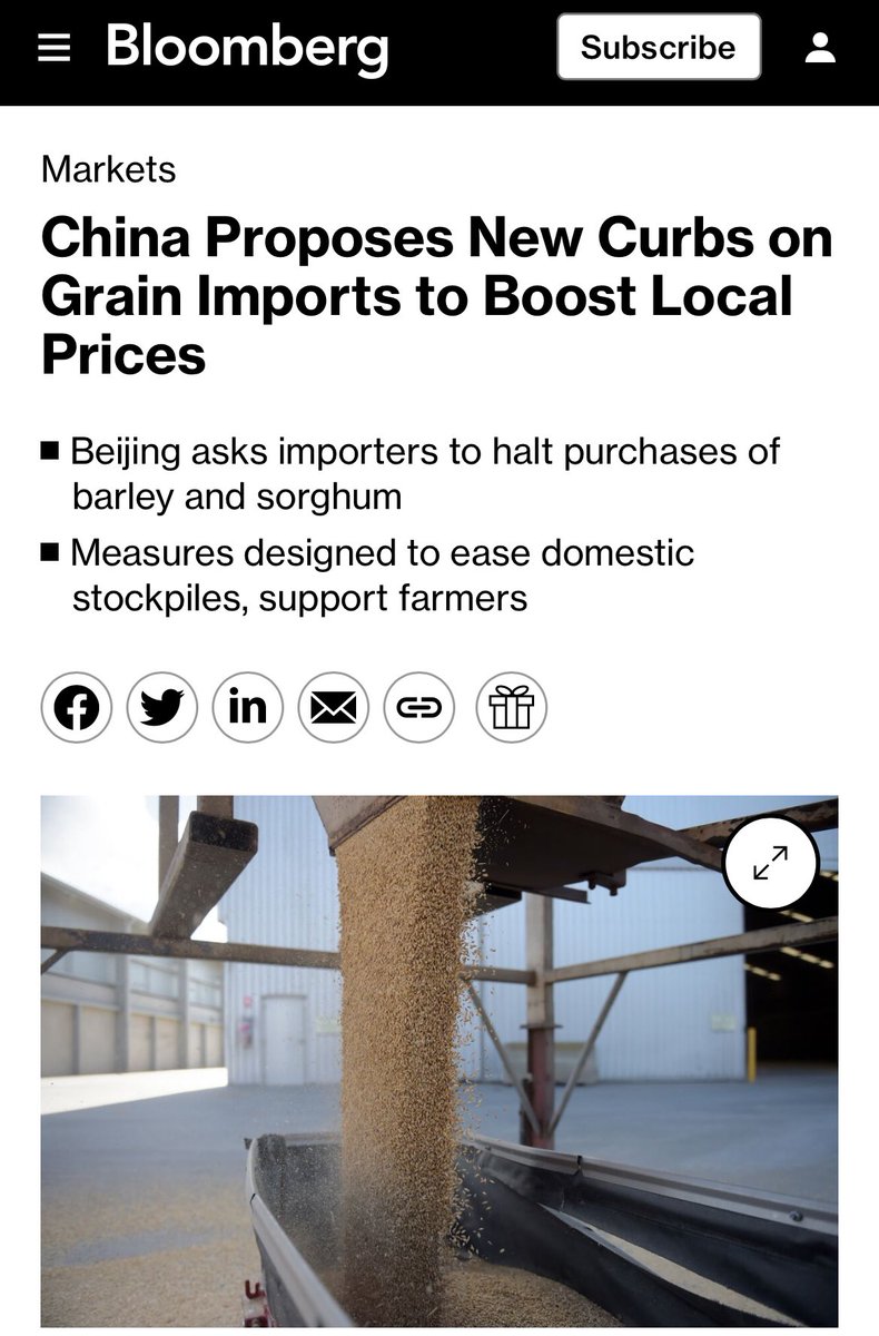 victor_agri's tweet image. Good crops 🇺🇸 🇨🇦 🇧🇷 🇦🇷

Average ones 🇷🇺 🇺🇦 🇨🇳  🇮🇳 

Potentially above average 🇦🇺 

The 🌏 is getting loaded with grains (except oilseeds, not including soybeans, due to vegetable oil demand) 

Bearish market for feed and milling grains in the medium term

#oatt #agchatoz