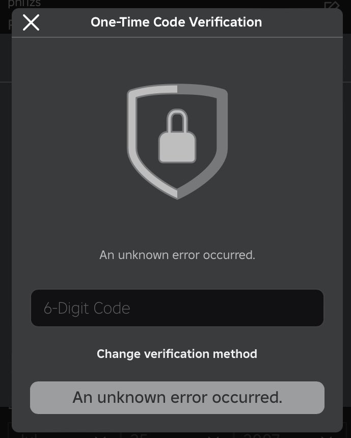 Ex0rrLxve's tweet image. hey does anyone know when my number is put into Roblox why it pops up with this for the verification message? im so stuck it’s not giving me any type of platform to verify myself on and I don’t know how to fix this, please could someone help me? #roblox #robloxsupport @Roblox