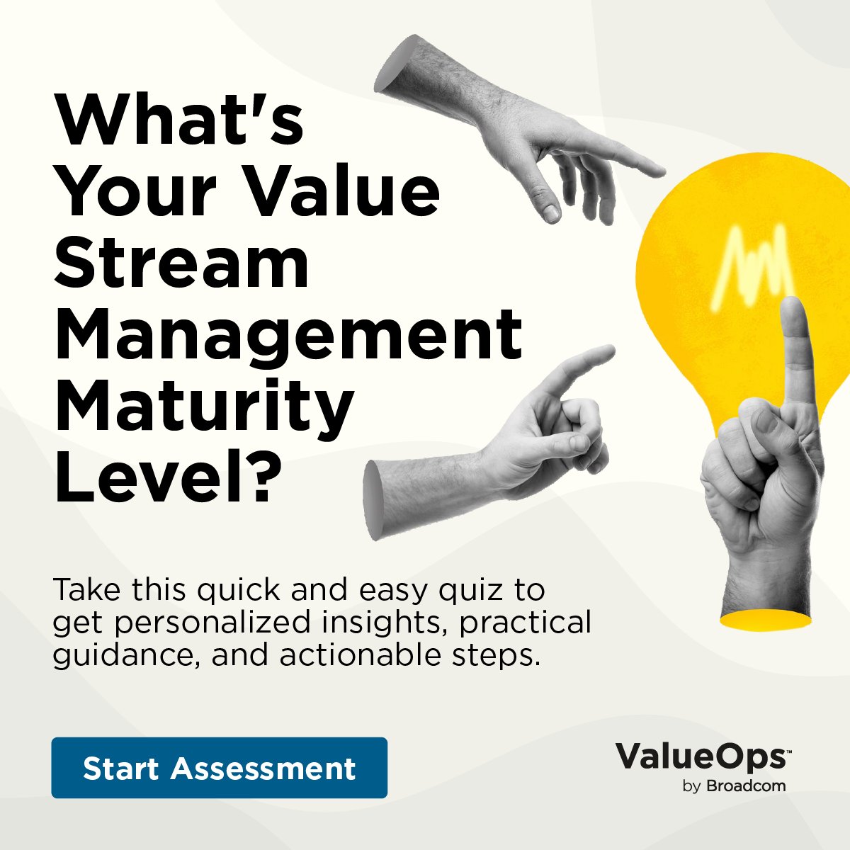 🚀 Ready to elevate your organization's efficiency? Take our #ValueStreamManagement Maturity Level quiz now! 📊 Gain personalized insights, practical guidance, and actionable steps to fuel your digital transformation journey bit.ly/3Mr2jKd
