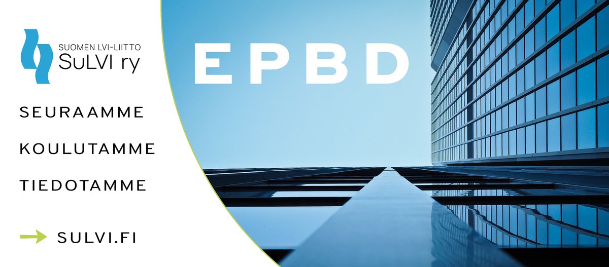Vastaamme osaamisella tulevaisuuden haasteisiin. Koulutukset siis kuntoon syyskaudeksi 👉 sulvi.fi/koulutus/koulu…
#epbd #energiapolitiikka #lvi #osaaminen #talotekniikka #kestäväkehitys #energiatehokkuus