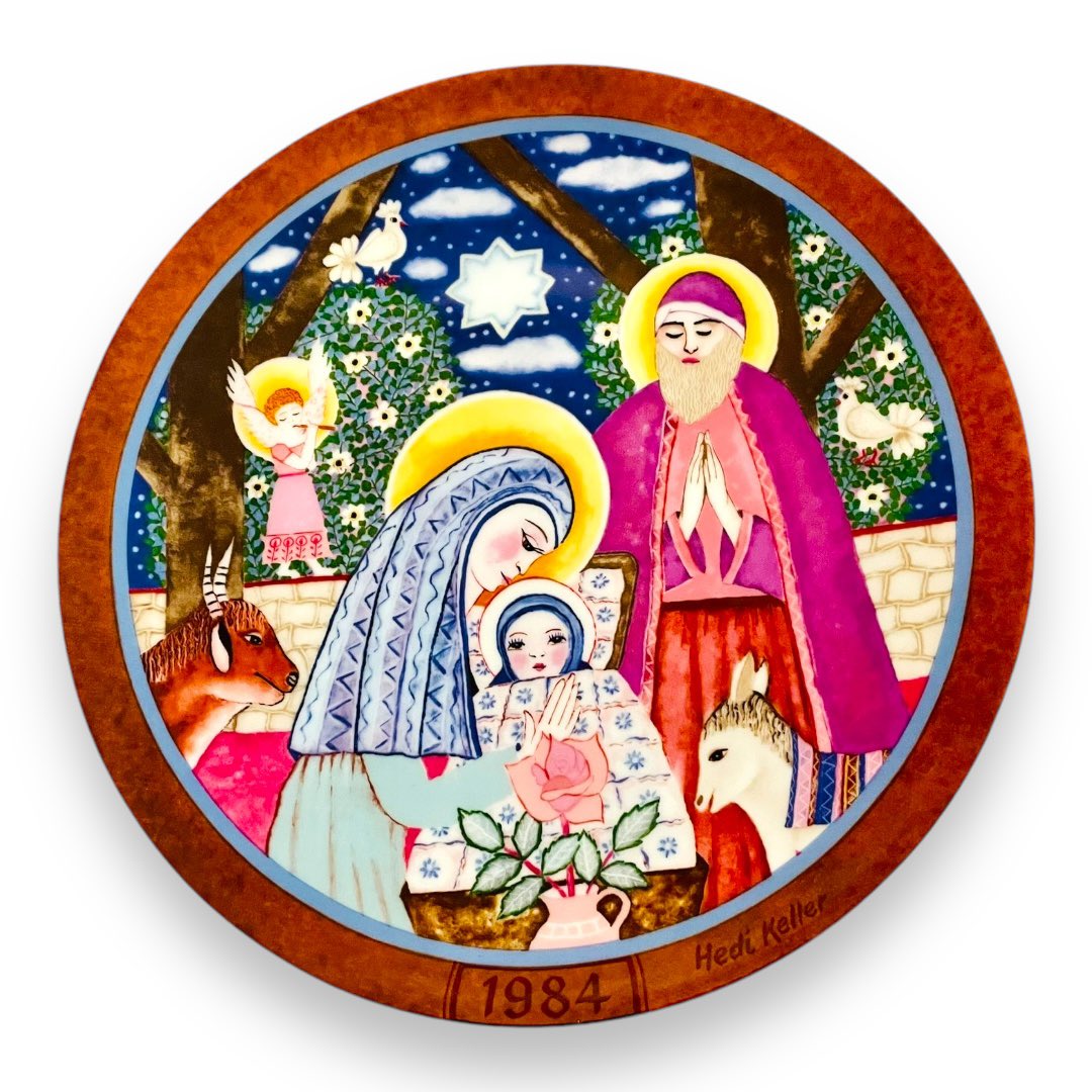 trinketssd's tweet photo. Check out Collector Plate The Nativity Hedi Keller Bradford Exchange Wall Art https://t.co/RsbVA4uQSO #eBay via @eBay #Nativity
#CollectiblePlates #PlateCollector #VintagePlates #RarePlates #DecorativePlates #PlateCollections https://t.co/9Q84j9sptL