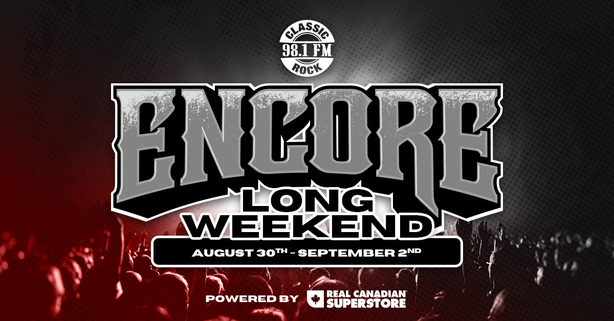 ClassicRock981's tweet image. Relive the summer&apos;s biggest rock moments with the Classic Rock Encore Weekend! 🎸 Experience the hits from the bands that rocked London and area this summer, all weekend long! Powered by Real Canadian Superstore Oxford St East. #EncoreWeekend #LondonON #ClassicRock