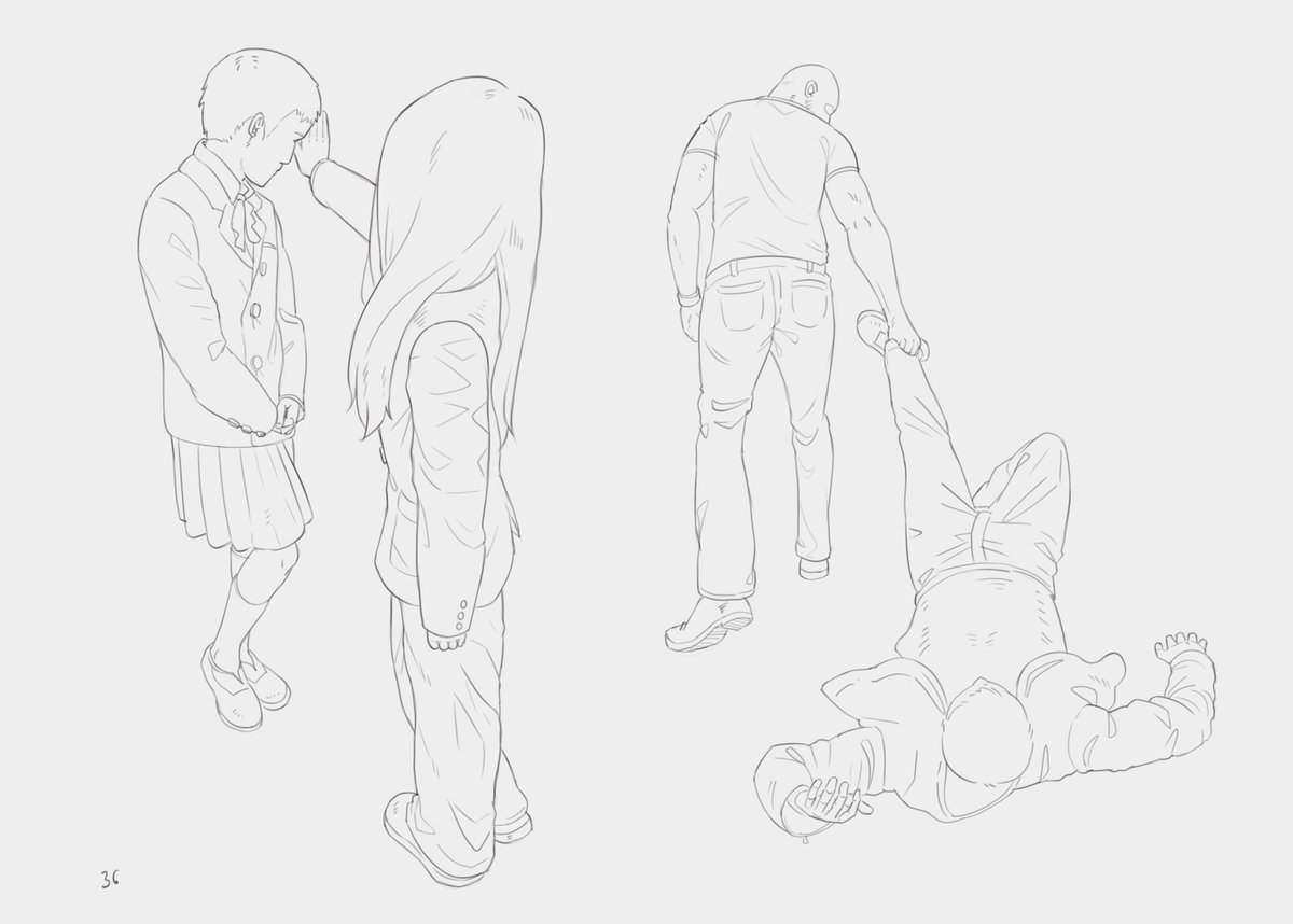 Byougen's tweet photo. random pose study #3 🐒
#posemaniacs #drawing #sketchドロー #rkgk https://t.co/2toUAPKr98