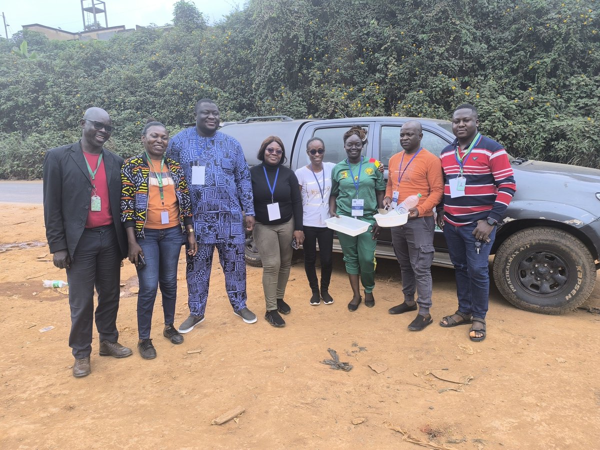 cam_crid's tweet photo. #CRID - @CDCgov course on #Anopheles stephensi surveillance in #Cameroon is ongoing! Today, participants split into two groups. Group 1 was out in the field with Dr.  @TCHOUAKUIMagel1 and Dr. @LiliRanaise, implementing surveillance process in #Yaoundé.
#PublicHealth https://t.co/BQ4mErhTl8