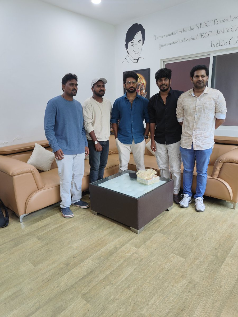 npkreddy1's tweet photo. @PChendrakanth @PrasanthVarma Congratulations team for lunching @Sedyam trailer with @PrasanthVarma anna.. https://t.co/Ks4tQwacZD