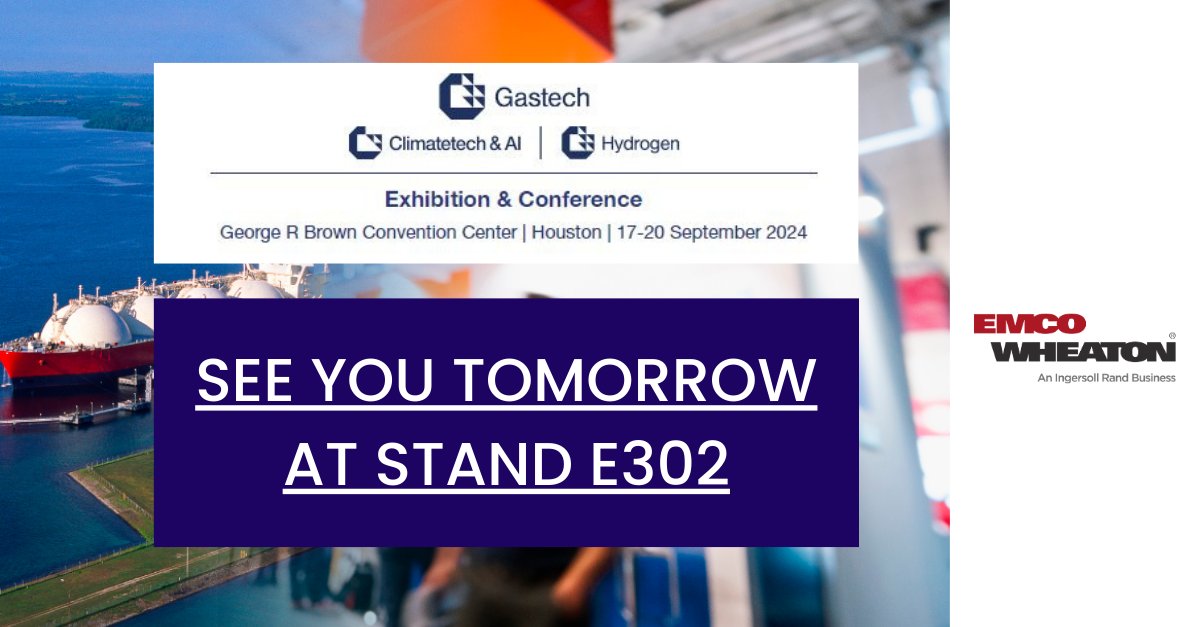 🎉See YOU at Gastech 2024 tomorrow!🎉

📍Come join us at Stand E302 for an exciting day filled with innovative discussions, networking, and a firsthand look at the latest advancements in the industry.

#Gastech2024