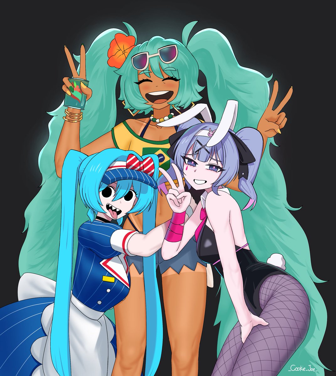 _CookieJoe_'s tweet photo. Year of the Miku https://t.co/zxF1tR0KTH