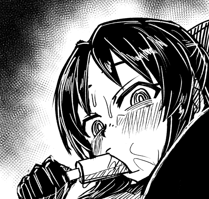 橘のありすがMCされてアイス食べてる漫画描いてます 