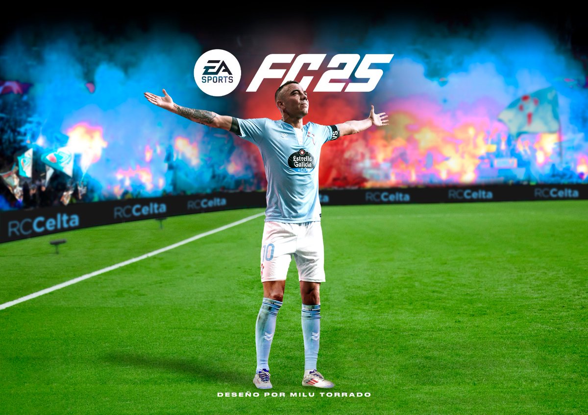 MiluTorrado's tweet photo. Rc Celta X Ea Sports FC25
A portada que todos queremos. Don Iago Aspas 🎩
@aspas10 @RCCelta @easportsfces https://t.co/2uaul4WooP