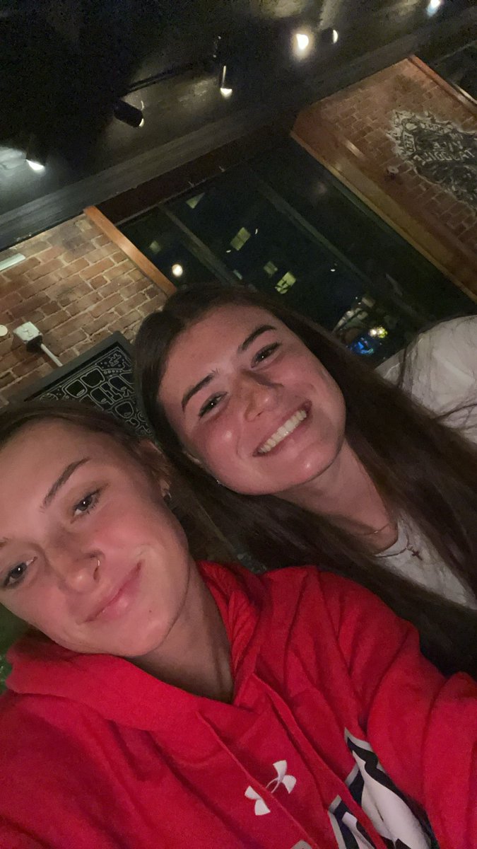 Yesterday I took Mary, my teammate, up to the softball locker room and helped her get her practice clothes, then took her back to her suite after infield practice. Last night she gave me some of her chips and queso! 
#sacrifice 
#friends