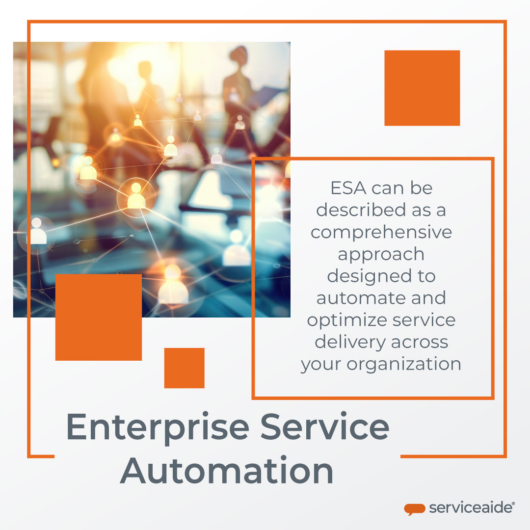 ServiceaideInc's tweet image. Enterprise Service Automation (ESA) isn&apos;t just for service desks. It’s a versatile solution that can enhance multiple functions across your organization.

Discover how ESA can make a difference for you: serviceaide.com/what-is-esa-en…

#ESA #Enterprise #ServiceAutomation #AI #Innovation