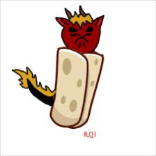 Shadow_A113's tweet photo. Burrito :3 https://t.co/BkhWqje82g