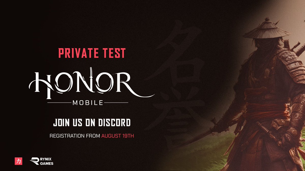 playhonorseries's tweet photo. 📢 ANNOUNCING HONOR PRIVATE TEST DETAILS!

Private test is coming and we've put out a few things you need to know about it; date, how to qualify, duration etc.

Check it out in our; https://t.co/t8NOFRbn8U

Want to play? Slide into our DC https://t.co/lnyUXb9YgT