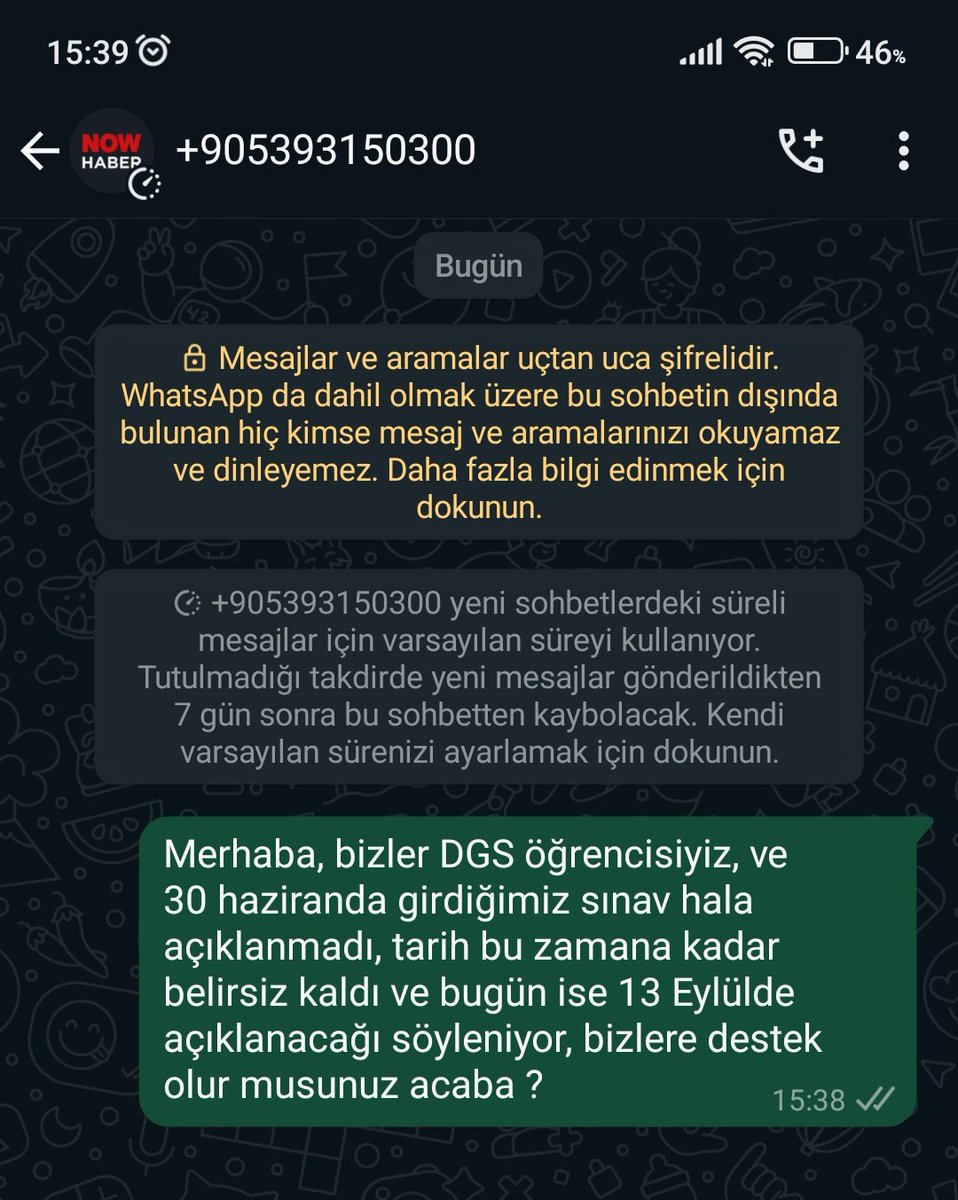 zindancelik's tweet photo. Arkadaşlar sizlerde buradan destek almak için yazın now haber ihbar hattına, herkes buradan destek alıp işlerini hallediyor hadi herkes yazsın ufak bir yazı sadece sizi zora sokmaz bu.

#dgs2024açıklansın  #DGS https://t.co/B39ZlLJUTc