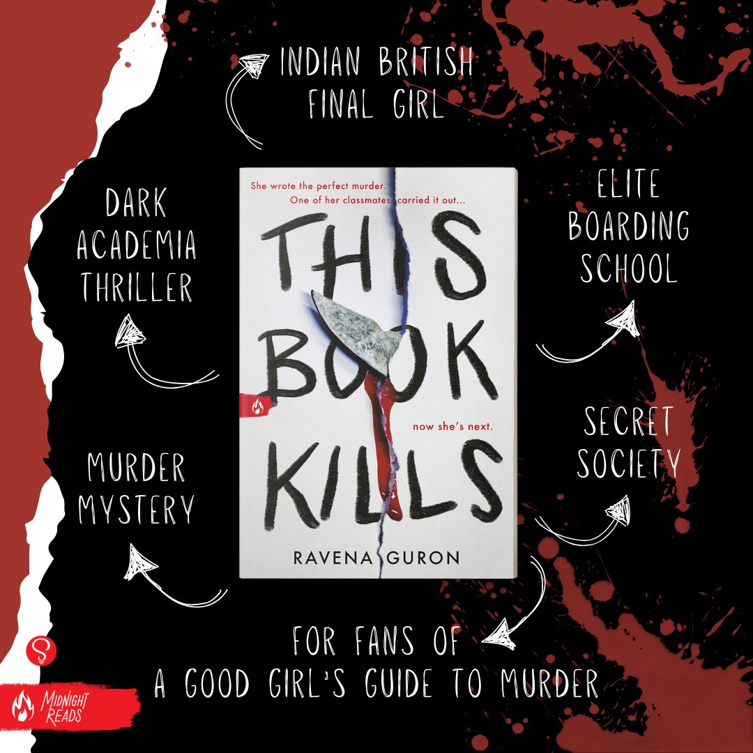 Murder, she wrote—can Jess Choudhary survive the deadly consequences? 🔥🔪😱

Only 1 week until the elite boarding school thriller #ThisBookKills by @ravenaguron hits shelves! 👀

#thrillerbooks #yathriller #thrillerera #MidnightReads #StayUpWithMidnightReads