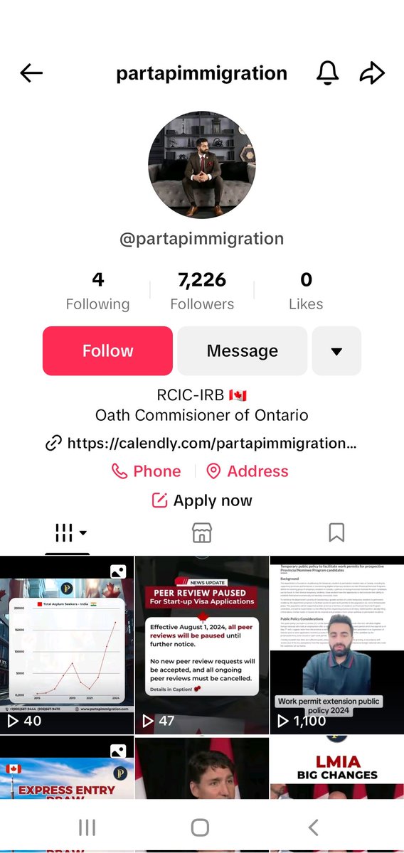 01CuriousGeorge's tweet image. Here we go!  Immigration consultants promoting the loopholes (asylum pathway).  They didn't waste any time.
#endimmigration  #canadaisbroken