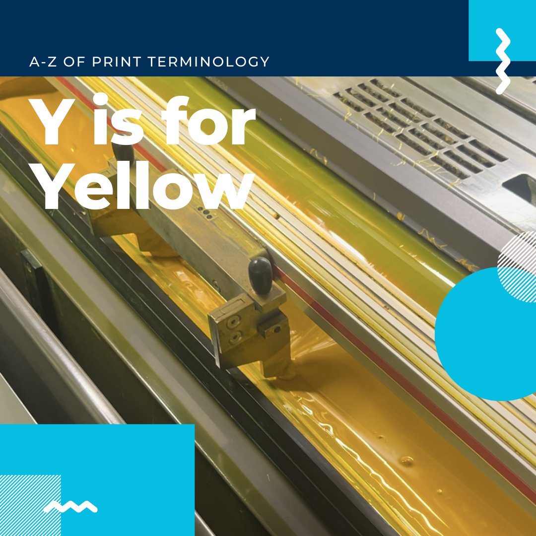 Y is another tricky word to find, but luckily Yellow is one of the 4 process colours needed in the production of covers, jackets, &amp; illustrations! We've already done a post explaining what CMYK is and how it works. So, this post is just to celebrate our bright friend, Yellow!💛⭐