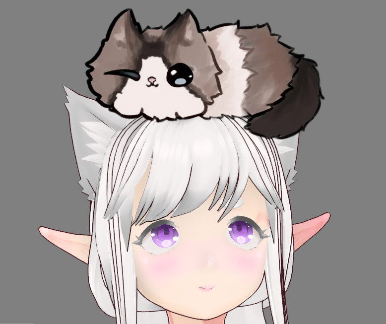 Masokuu_'s tweet photo. GUYS GUYS GUYS
LOOK
(credits to @NixiLen for the Kami-Bean!!!! IT'S SO CUTE)
#commission #vtuber #vstreamer #vseeface #newprop #cat #catonhead https://t.co/ST6YIRqi3v