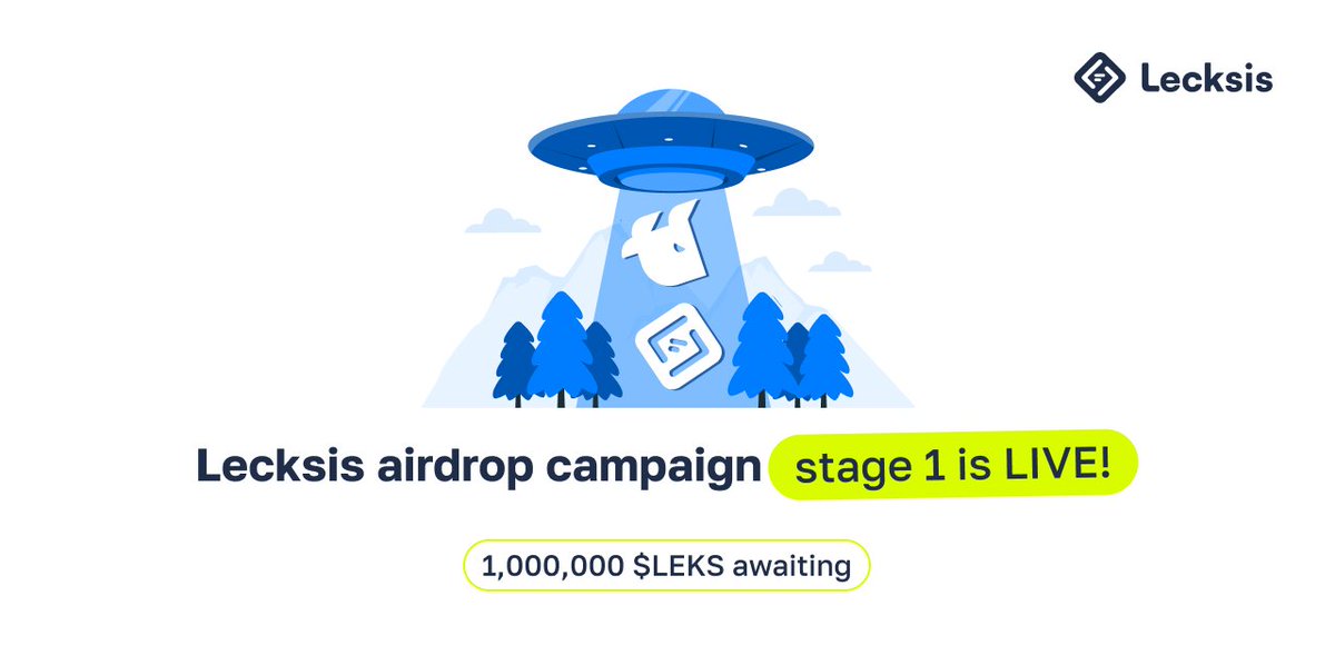 Lecksisofficial's tweet image. 🎉 The Lecksis airdrop campaign, stage 1, has officially begun. Complete the tasks to enter the draw and win your share of the massive prize pool  👉👉👉 lecksis.com/join-token-sale

What's in it for you?

💎 Prize pool: 1,000,000 LEKS
✅ Off-chain tasks: Like, repost, download the…