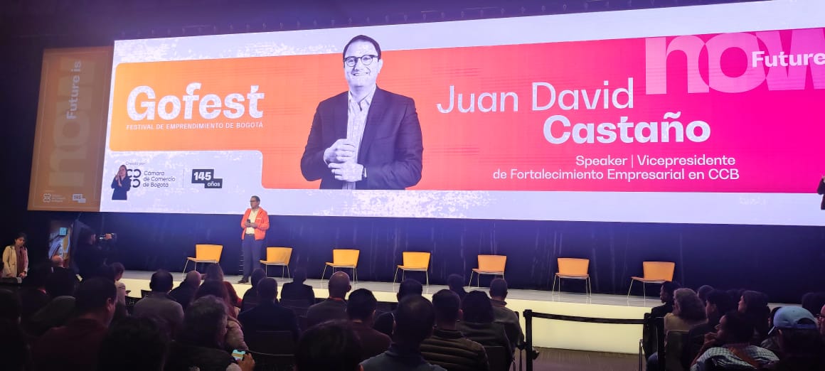 ValoraAnalitik's tweet photo. #Ahora I Se lleva a cabo la inauguración de #GofestCCB, el festival de innovación y emprendimiento más importante de América Latina. Este evento se realiza del 28 al 30 de agosto en Ágora Bogotá.
@camaracomerbog @AgoraBogota https://t.co/Y0EIbYtX1p