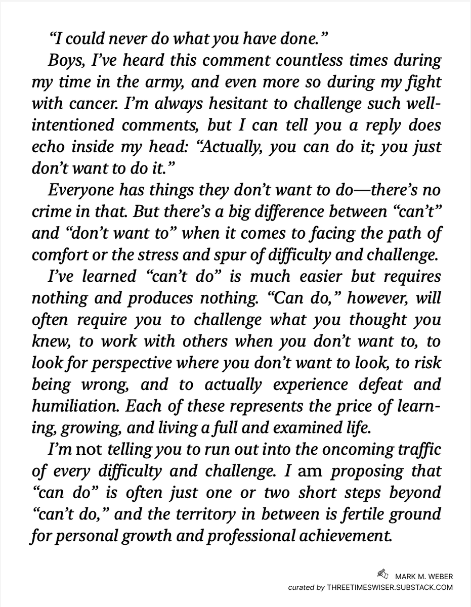 Kpaxs's tweet photo. An inspirational letter from Lieutenant Colonel Weber to his sons. https://t.co/NugbprDAyu