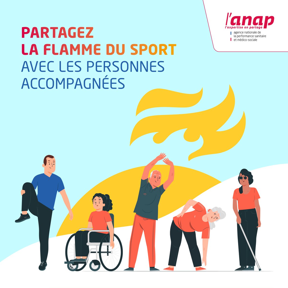 ANAP (@anap_sante) on Twitter photo Les #jeuxparalympiques2024 débutent : rejoignez le mouvement !
📅RDV le 13/10 pour un #webinaire co-organisé avec le <a href="/Sports_gouv/">Ministère des Sports 🇫🇷</a>, <a href="/Travail_Gouv/">Ministère du Travail et de l'Emploi</a>, <a href="/Sante_Gouv/">Ministère de la Santé et de l'Accès aux soins</a> & <a href="/Solidarite_gouv/">Ministère des Solidarités</a> pour renforcer l’autonomie & le bien-être de vos résidents en #ESSMS👉 anap.fr/s/article/webi… Les #jeuxparalympiques2024 débutent : rejoignez le mouvement !
📅RDV le 13/10 pour un #webinaire co-organisé avec le <a href="/Sports_gouv/">Ministère des Sports 🇫🇷</a>, <a href="/Travail_Gouv/">Ministère du Travail et de l'Emploi</a>, <a href="/Sante_Gouv/">Ministère de la Santé et de l'Accès aux soins</a> & <a href="/Solidarite_gouv/">Ministère des Solidarités</a> pour renforcer l’autonomie & le bien-être de vos résidents en #ESSMS👉 anap.fr/s/article/webi…