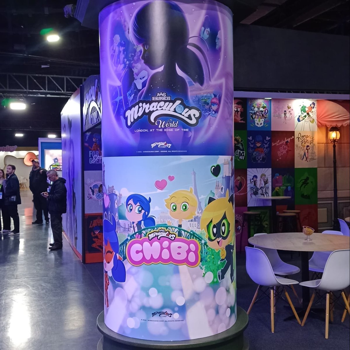 miraculoustube's tweet photo. CONFIRA ALGUMAS FOTOS EXCLUSIVAS CONOSCO! | MIRACULOUS CORP NA LICENSING CON!
Muito felizes em trazer um pouco do estande da Miraculous Corp em exclusivo para vocês! Está tudo muito lindo, acho que estou em Paris! 🫶😍
#miraculous #licensingcon https://t.co/iCrchLzVOX