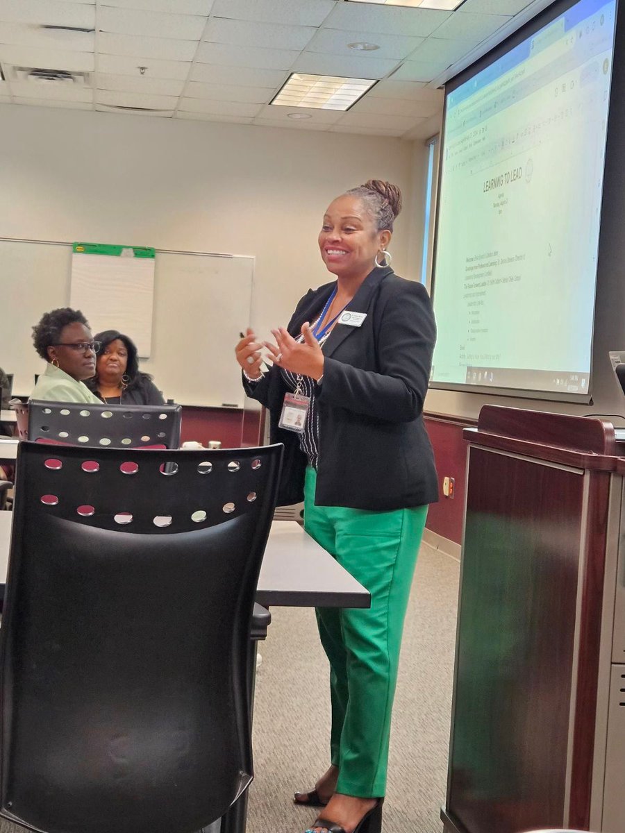 CCPSProfLearn's tweet image. Learning to Lead Academy - Cohort 2024-2025
Presenters- Dr. Keith Colbert
Dr. Denise Stevens
Facilitators: Principal Enika Bryant and Principal Candice Jester
We are providing leadership experiences and training for teacher leaders who desire to become assistant principals!!