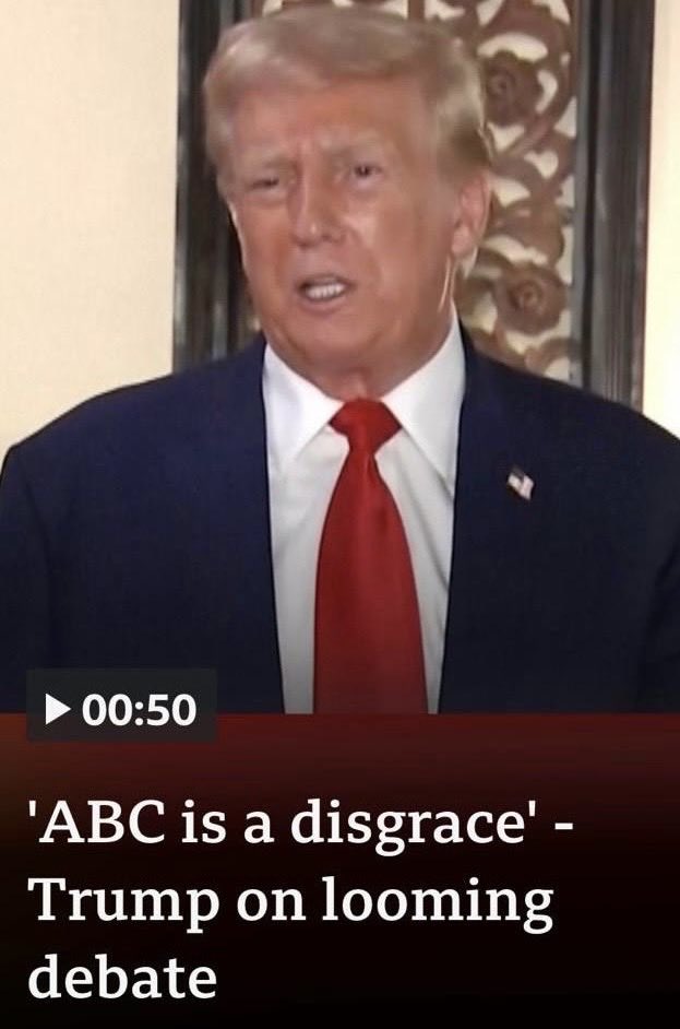 ABCFRY's tweet photo. This on the BBC site. Now I know I’m in trouble. #abc #usa# https://t.co/juJZtizZ20