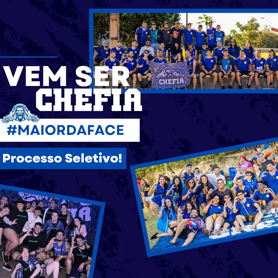 chefiaadmufg's tweet photo. Chegou o tão aguardado processo seletivo da Associação Acadêmica Atlética da Administração, a nossa querida Chefia! 💙🦁💙

Se inscreva agora e faça parte da MAIOR DA FACE! 🩵💙🏅✨

❗Incrições abertas até 10/09/24

➡️ Link: https://t.co/L2fRTYa1HW https://t.co/bMDWixuEPF