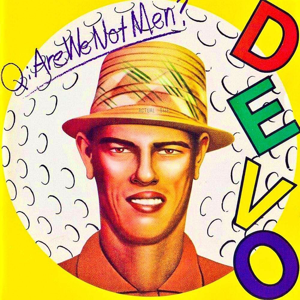JakeRudh's tweet photo. On this day in 1978, Devo released their debut studio album "Q: Are We Not Men? A: We Are Devo!"

Produced by Brian Eno, it’s a brilliant record that sounds as fresh today as it ever has.

 “This is the band of the future.” -David Bowie (1977) https://t.co/vxN85wfUAE