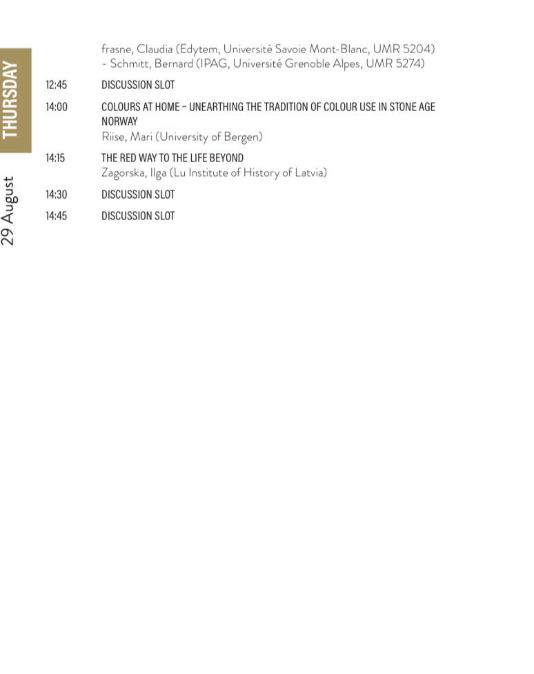 Daniela Rosso (@danielaerosso) on Twitter photo Tomorrow at the #EAA2024 in Rome we’ll be talking about ochre and culture! <a href="/GuilhemMauran/">Guilhem Mauran</a> <a href="/ArqueologiaUV/">Dpt. Prehistòria, Arqueologia i Història Antiga UV</a> @EAAPaM <a href="/archaeologyEAA/">European Association of Archaeologists</a> Tomorrow at the #EAA2024 in Rome we’ll be talking about ochre and culture! <a href="/GuilhemMauran/">Guilhem Mauran</a> <a href="/ArqueologiaUV/">Dpt. Prehistòria, Arqueologia i Història Antiga UV</a> @EAAPaM <a href="/archaeologyEAA/">European Association of Archaeologists</a>