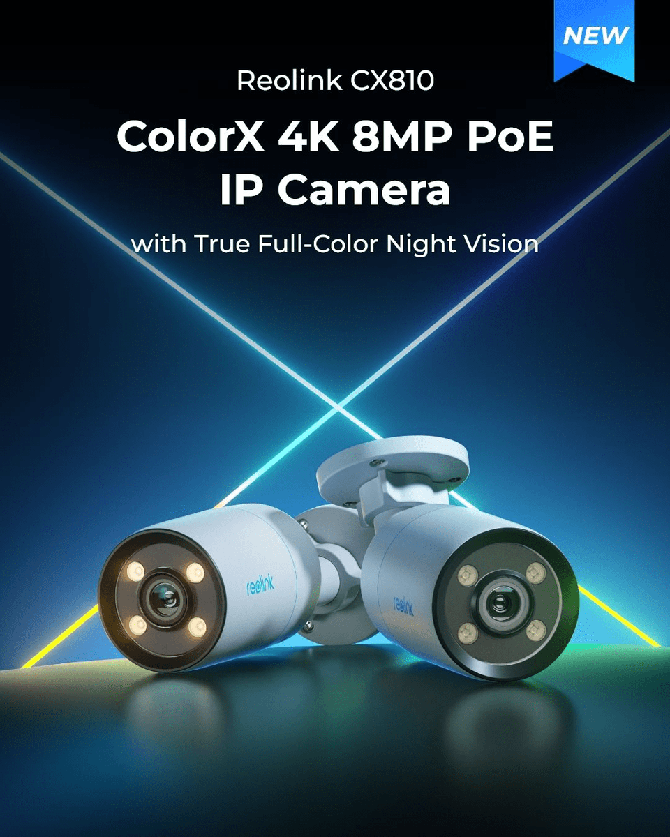 moviesgamestek's tweet image. Review: CX810 camera

A spectacular home security device.

moviesgamesandtech.com/2024/08/28/rev…

#CX810camerareview #Reolink #Review