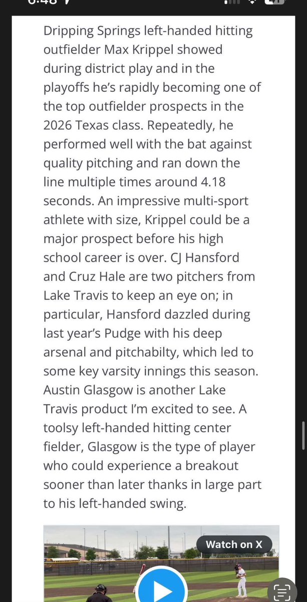 Max Krippel (@max_krippel) on Twitter photo Thank you <a href="/FiveTool/">Five Tool Baseball</a> for the write up!
<a href="/dstigerbaseball/">DSTigerBaseball</a> <a href="/DustinLMcComas/">Dustin McComas</a> <a href="/MikeMorrison_25/">Mike Morrison</a> <a href="/lemo22/">Chris Lemonis</a> <a href="/APapio13/">Anthony Papio</a> <a href="/CoachDillon21/">Zach Dillon</a> <a href="/ncain39/">Nolan Cain</a> Thank you <a href="/FiveTool/">Five Tool Baseball</a> for the write up!
<a href="/dstigerbaseball/">DSTigerBaseball</a> <a href="/DustinLMcComas/">Dustin McComas</a> <a href="/MikeMorrison_25/">Mike Morrison</a> <a href="/lemo22/">Chris Lemonis</a> <a href="/APapio13/">Anthony Papio</a> <a href="/CoachDillon21/">Zach Dillon</a> <a href="/ncain39/">Nolan Cain</a>