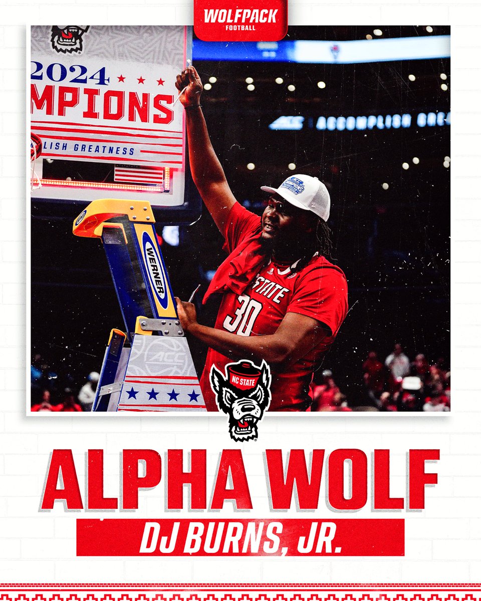 Our Alpha Wolf Starter: <a href="/beastboyburns/">DJ Burns</a> !

#1Pack1Goal | #GoPack