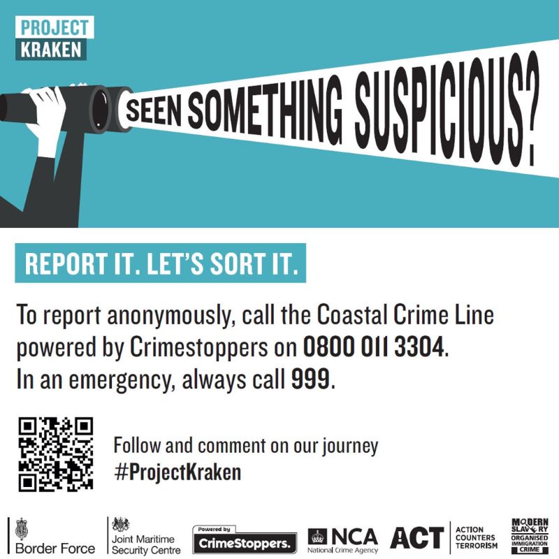 CrimestoppersUK's tweet photo. We all have the power to protect our coastal communities from crimes that put them at risk.
Would you know how to spot the signs of coastal crime? Learn more and speak up here: https://t.co/HkQOh7Qj8O https://t.co/vgM9X9boOk