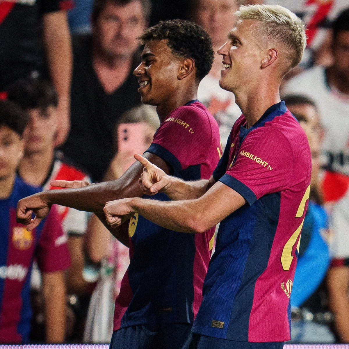 IT'S OLMO TIME. 🇪🇸💎

Enquanto o Real conta com alguns dos melhores do mundo e o Atleti faz ótima janela, o Barça possui apenas um reforço de peso para a temp 24/25.

Após 10 anos, Dani Olmo voltou para casa e você precisa parar para acompanhá-lo: 🧶⬇️