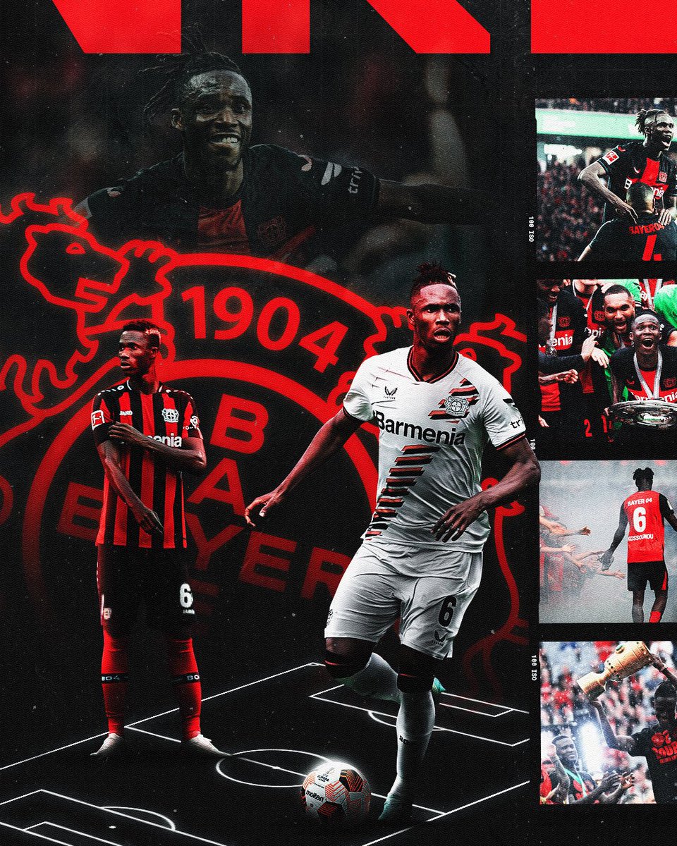 OdilonKossounou's tweet photo. Dear Werkself fans,

I arrived at the club in 2021, I never imagined all the good times I had with @bayerleverkusen. A few years later, a new chapter is opening for me. 
⬇️⬇️ https://t.co/kNMPLoV99l