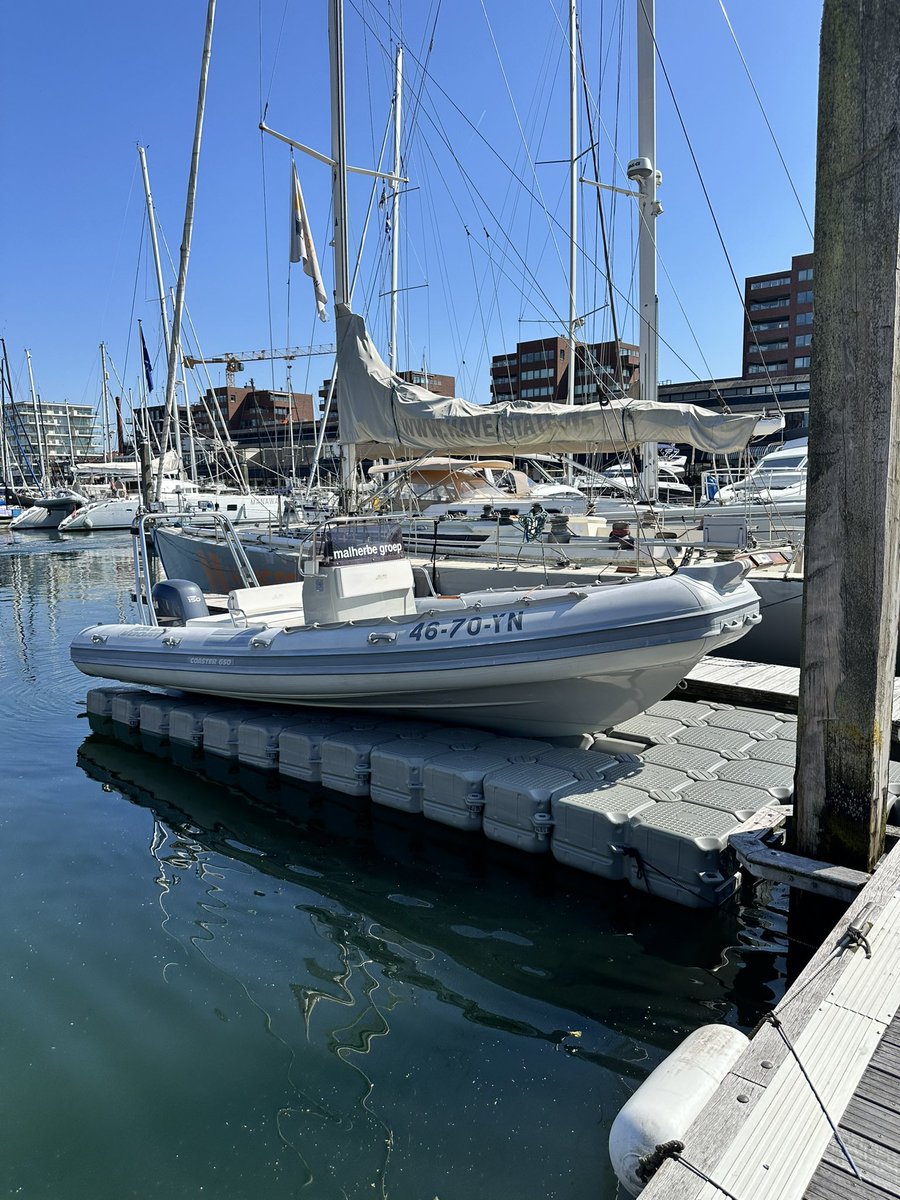 Onze boot ook voortaan op het droge! Dank aan de snelle service van Nautic Nederland!
