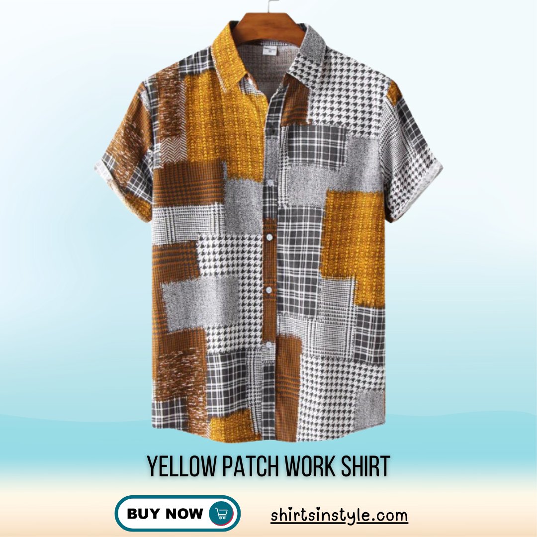 shirtsinstyle's tweet image. Brighten up your wardrobe with our Yellow Patch Work Shirt! 🌟👕 This bold and unique shirt combines vibrant yellow with intricate patchwork details, making it a standout piece for any occasion. 
Shop Now: shirtsinstyle.com/products/yello…
#PatchworkStyle #BoldFashion #StandoutStyle