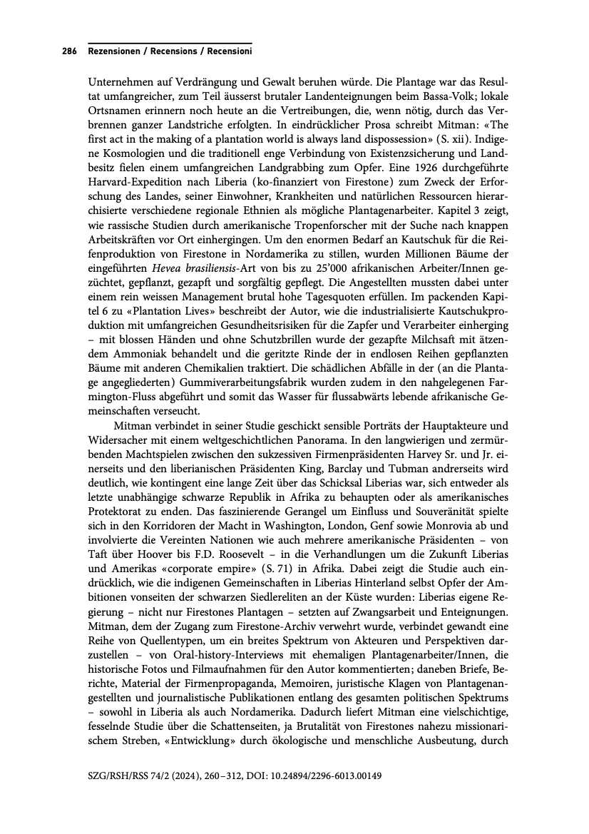 MoritzBrescius's tweet image. My review on @greggmitman's magisterial Empire of Rubber and Firestone's plantation protectorate in Liberia is now out: